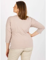 Dámska blúzka RV BZ 8457.47P béžová - FPrice