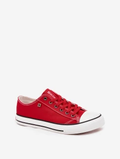 Pánske nízke textilné tenisky Big Star DD174502 Red
