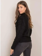 Dámsky sveter EM SW PL5296 99 čierny