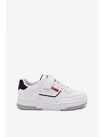 Detské tenisky na suchý zips LEVI'S JOHN SE VJOH0012S White Detské tenisky na suchý zips LEVI'S JOHN SE VJOH0012S White