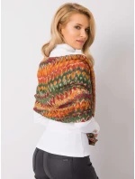 Dámska šatka AT CH F106016 tmavo oranžová