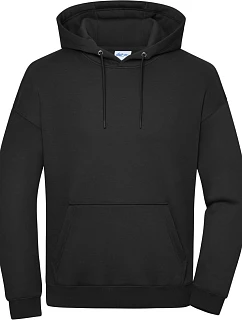 Daiber 8052 Ťažká unisex mikina s kapucňou 02.8052 čierna
