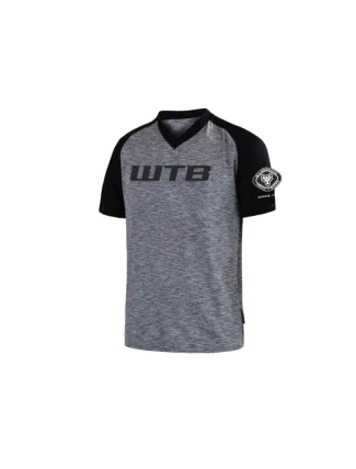 WTB Tričko M/W s krátkym rukávom šedá čierna M WTB Tričko M/W s krátkym rukávom šedá čierna M
