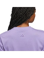 Dámske tričko adidas Cursive light purple KB2402