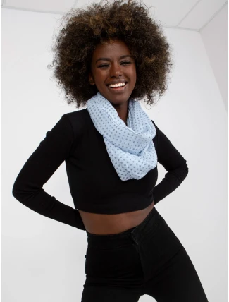 Dámsky tunelový šál AT CH BF48181 svetlo modrá