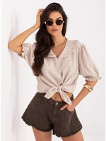 MI KS košeľa 3927671.05P tmavá lila