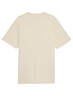 Pánske tričko Puma ESS Elevated Relaxed Tee, béžové, 692018 87 Pánske tričko Puma ESS Elevated Relaxed Tee, béžové, 692018 87
