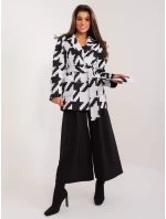 LK PL 509550 kabát.19X sivá čierna