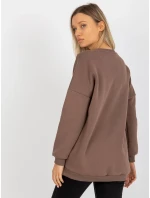 Mikina RV BL 8261.51 hnedá