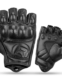 Rockbros Rukavice na motorku 16220006005 XXL kožené - čierne