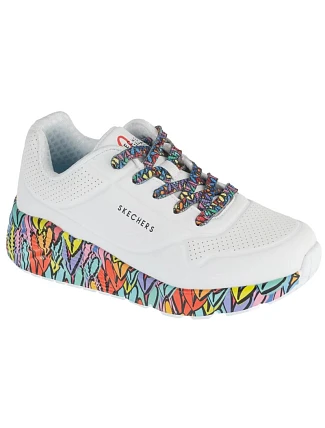 Skechers Uno Lite – Subtle Love 314088L-WMLT biele 31