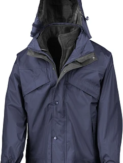 Result R 068X 3-v-1 „Zip&Clip“ bunda 30.068X tmavomodrá