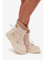 Dámske zimné topánky na zips Lee Cooper LCJ 25 44 3931 Beige Dámske zimné topánky Dámske zimné topánky na zips Lee Cooper LCJ 25 44 3931 Beige Dámske zimné topánky