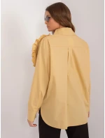 Košeľa LK KS 509612.28 tmavo žltá