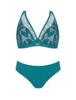 Dámske dvojdielne plavky Mystic 1 S115MS1 tmavo zelené - Self Dámske dvojdielne plavky Mystic 1 S115MS1 tmavo zelené - Self