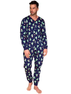 Kombinéza Cornette 196/284 Christmas Tree 2 l/r S-2XL pánska