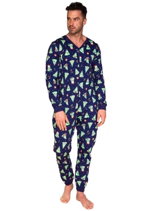 Kombinéza Cornette 196/284 Christmas Tree 2 l/r S-2XL pánska Kombinéza Cornette 196/284 Christmas Tree 2 l/r S-2XL pánska