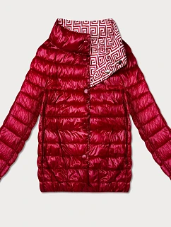 Ľahko zateplená obojstranná bunda Goodlookin red (P21-7213/7212-16)