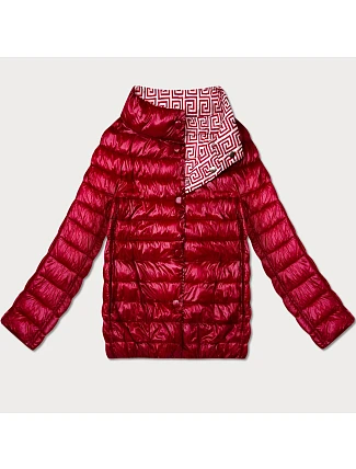 Ľahko zateplená obojstranná bunda Goodlookin red (P21-7213/7212-16) Ľahko zateplená obojstranná bunda Goodlookin red (P21-7213/7212-16)
