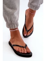 Damskie Japonki Klapki 4FMM00FFLIF018-21S Czarne