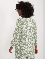 Blúzka D73771M11174A khaki farba