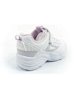 Fila Skye V detská športová obuv pre dievčatá na suchý zips white