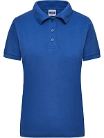 Daiber JN 803 Dámske pracovné polo tričko z hrubej bavlny 02.0803 royal