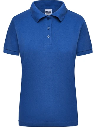 Daiber JN 803 Dámske pracovné polo tričko z hrubej bavlny 02.0803 royal