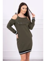 Kaki šaty Tres Chic