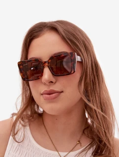Dámské sluneční brýle Hnědé