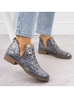 Dámska obuv W SA62-102 SAN12D blue - M.Daszynski