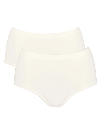 Dámske nohavičky GO Sense Highwaist 2P - WHITE - biela 00GZ - SLOGGI