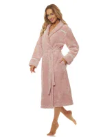 Dlhý dámsky župan L & L 2084 satyna