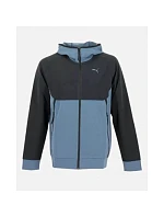 Puma Pánska športová mikina Tech Woven Zippered Hoodie Pohodlné pánske Puma Pánska športová mikina Tech Woven Zippered Hoodie Pohodlné pánske