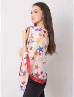 Šatka AT CH 1237 biela a červená