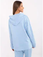 Mikina DHJ BL 20510.68 svetlo modrá