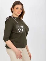 Dámska blúzka EM BZ HW 20 478.42P khaki - FPrice