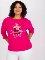 Blúzka RV BZ 7423.66P fuchsiová