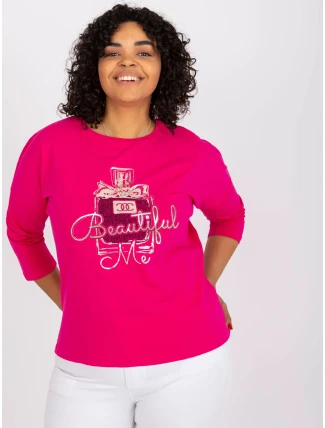 Blúzka RV BZ 7423.66P fuchsiová