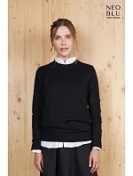 NEOBLU Stuart Women Dámsky sveter 24.3985 tmavomodrý NEOBLU Stuart Women Dámsky sveter 24.3985 tmavomodrý