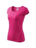Čisté tričko dámske fialové