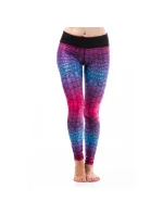 Dámske fitness legíny Six Deuce Alligator - ružová/modrá/fialová - Litex Dámske fitness legíny Six Deuce Alligator - ružová/modrá/fialová - Litex