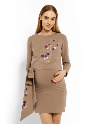 Tehotenské šaty model 113210 PeeKaBoo Tehotenské šaty model 113210 PeeKaBoo