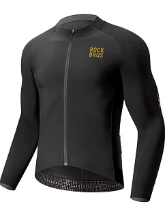 Rockbros YDWT020 Cyklistická bunda Diamond jeseň/zima veľkosť XS - čierna