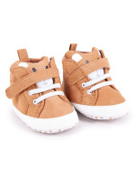 Yoclub Detské chlapčenské topánky OBO-0197C-6800 Brown