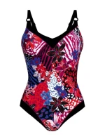 Jednodielne plavky 7239 M0 čierno-ružové - Anita Jednodielne plavky 7239 M0 čierno-ružové - Anita