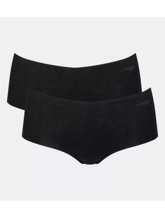 Dámske nohavičky ZERO Modal 2.0 Short 2P - BLACK - čierna 0004 - SLOGGI Dámske nohavičky ZERO Modal 2.0 Short 2P - BLACK - čierna 0004 - SLOGGI