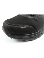 Lee Cooper pánske zimné trekingové topánky zateplené nepremokavé čierne