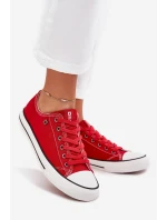 Trampki Damskie Niskie Big Star DD274A234 Czerwone