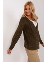 Sveter na zapínanie model 186746 AT